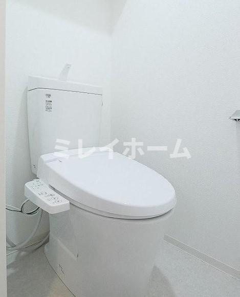 プレミアムキューブ武蔵新田のトイレ