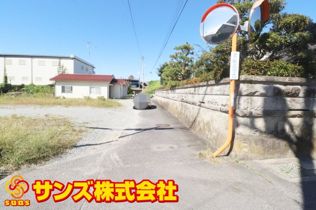 郡山市富久山町久保田字水口　　　１号棟　　行健小学校、行健中学区の前面道路含む現地写真|北側前面道路