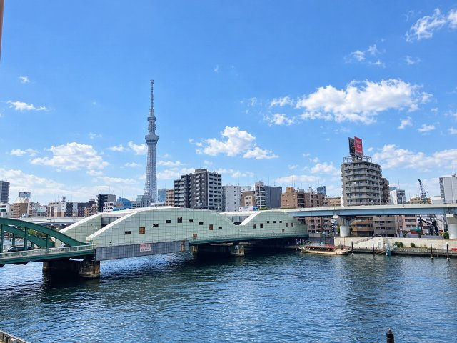 アビテ蔵前リバーサイドの展望|アビテ蔵前リバーサイド：３方向角部屋につき陽当り・通風良好！