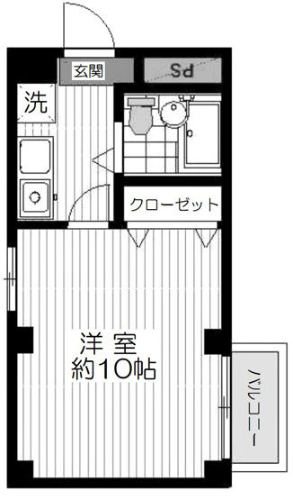 【間取り】 | ヴィラルネサンス　15867