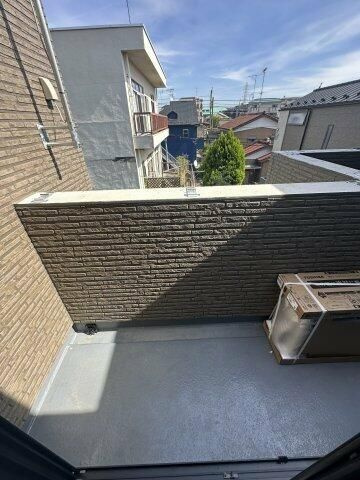 リアル綱島パークテラスＢ棟のバルコニー