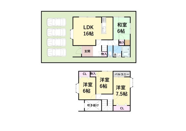 あわら市二面　中古戸建