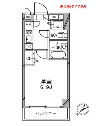 ドゥーエ浦安の間取り