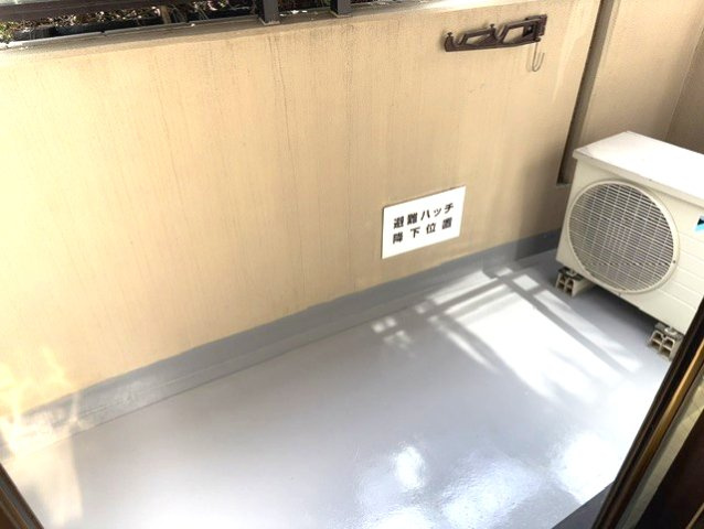 Grazie里のバルコニー