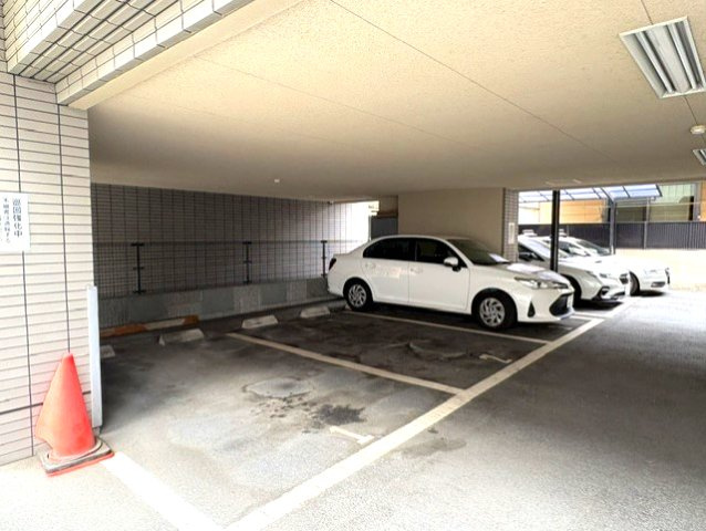 Grazie里の駐車場