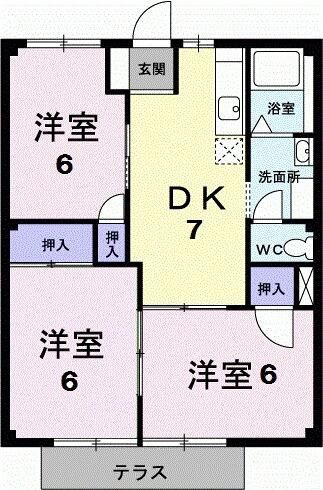 トラッド光の間取り