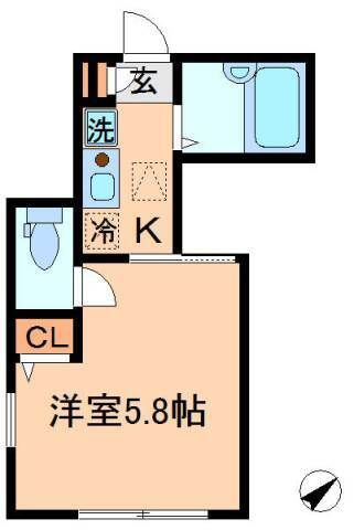 【間取り】 | グロスピエール西国分寺(グロスピエールニシコクブンジ)