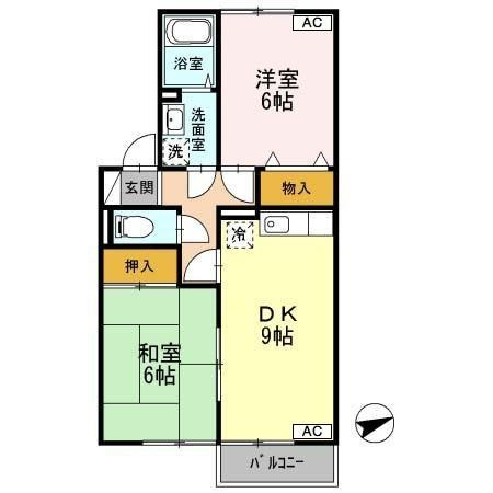 アビタシオンの間取り