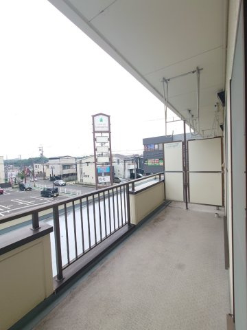 アーバンヒル玉川のバルコニー