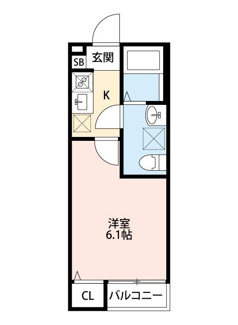 【間取り】 | ローレルハウス大久保 | 間取りです。