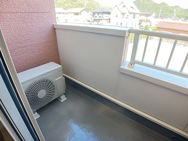 ピーチテラスのバルコニー