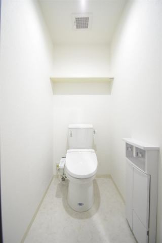 菊池郡菊陽町大字津久礼の賃貸マンションのトイレ