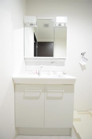 菊池郡菊陽町大字津久礼の賃貸マンションの独立洗面台