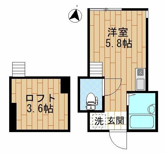 エスポワール日吉の間取り
