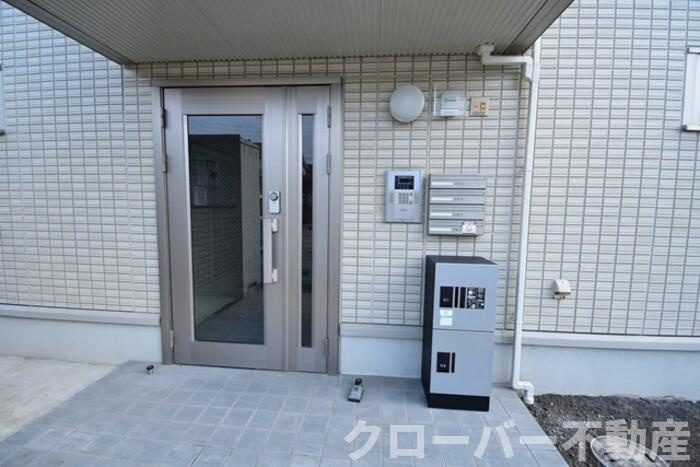 ビアンキの玄関|オートロック玄関