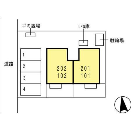 ビアンキの区画図