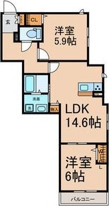 サンウッド要の間取り