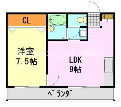 【間取り】 | ラインヴィラ今井