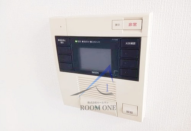 リビオ東京のセキュリティ|モニター付きインターホンです。