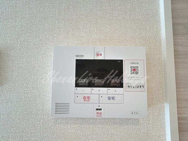 茅ヶ崎市東海岸北３丁目のアパートのセキュリティ