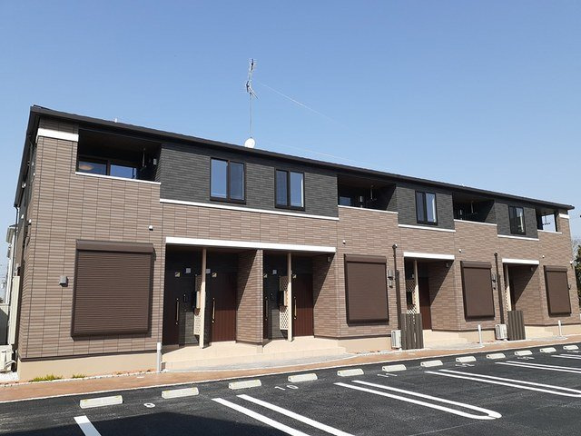 メゾン　ド　プリューム　Ⅱの外観|外はこのようになっています