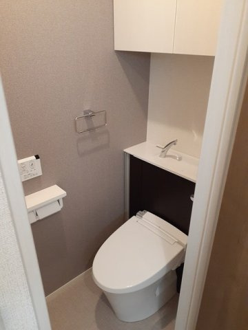 【トイレ】 | メゾン　ド　プリューム　Ⅱ | ゆったりとした空間のトイレです