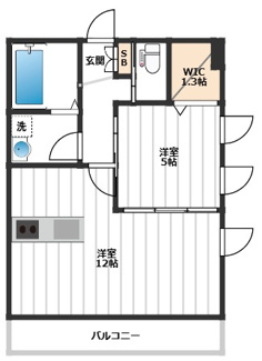 【間取り】 | ボヌール千川一号館