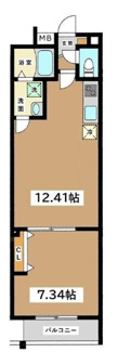 【間取り】 | ミリアビタ千葉駅前 | 間取りです。
