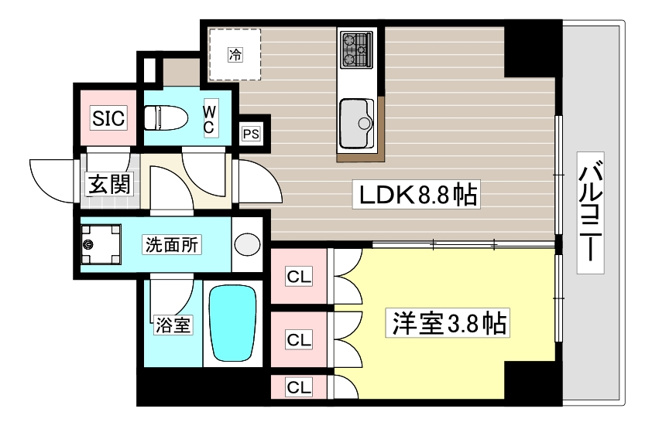 【間取り】 | ジオエント阪神西宮