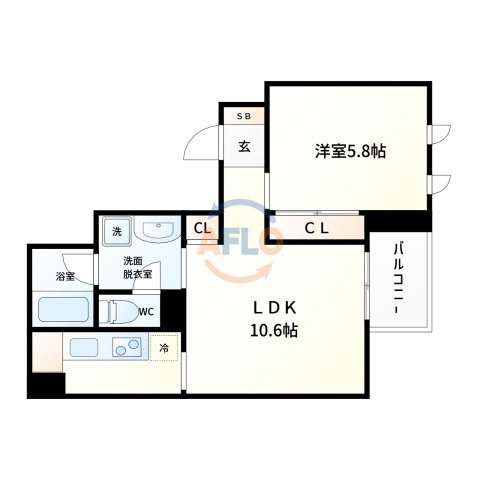 アライアンス船場の間取り|アライアンス船場　間取り