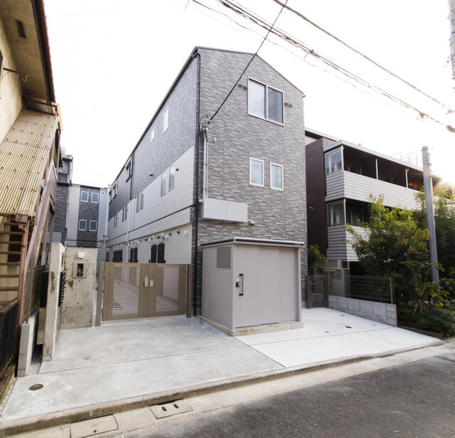 コートハウス桜川の外観