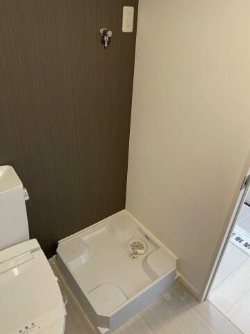 エスポワール堀切Ｂの設備|洗濯機置場