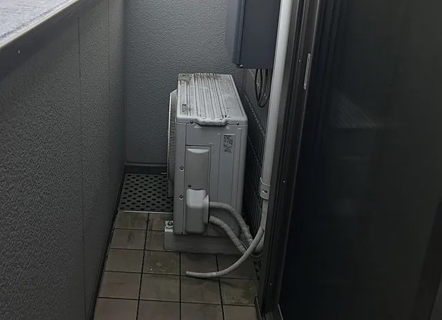 フラッツ神楽坂のバルコニー