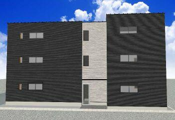 アーバンネクサス北千住の外観パース|建物全体