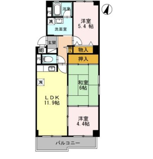【間取り】 | コーポ松苑