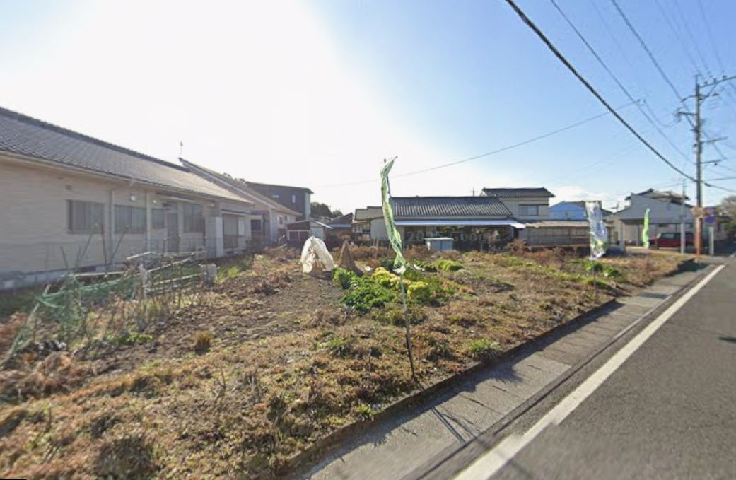 都城市蓑原町の売地の外観