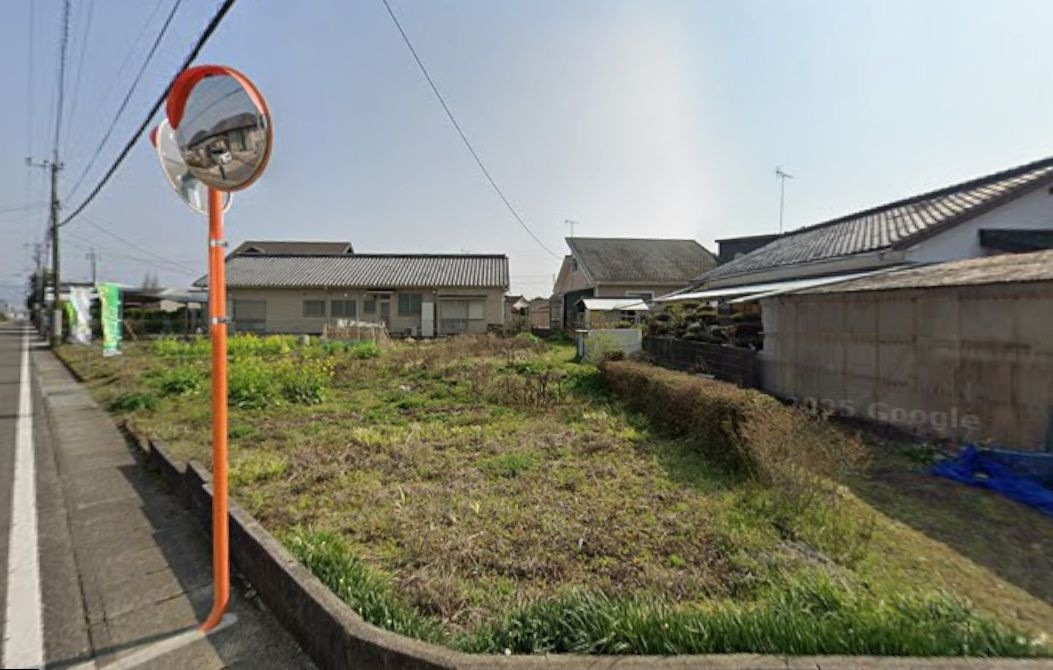 都城市蓑原町の売地の外観