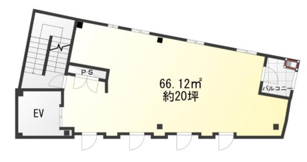 第一三竝ビル（ダイイイチミツナミビル）の間取り