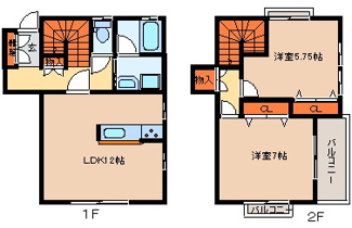 【間取り】 | メゾン松葉