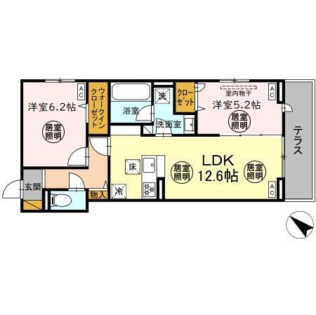 【間取り】 | レジデンスヒルトップX　XⅠ　XⅠ