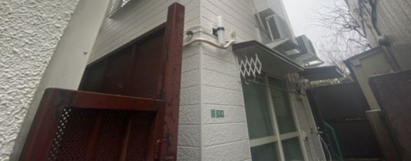 小竹コーポのエントランス