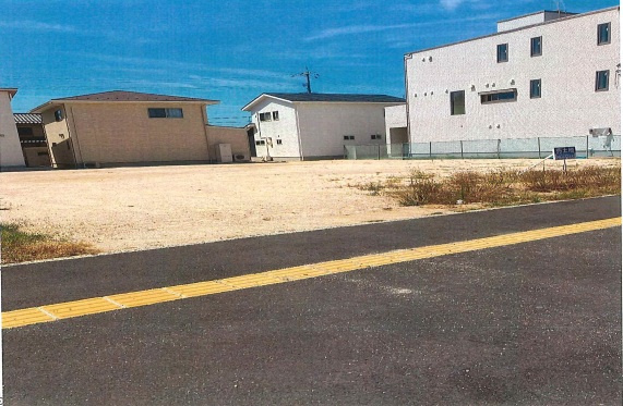 米子市皆生新田3丁目　売土地の外観