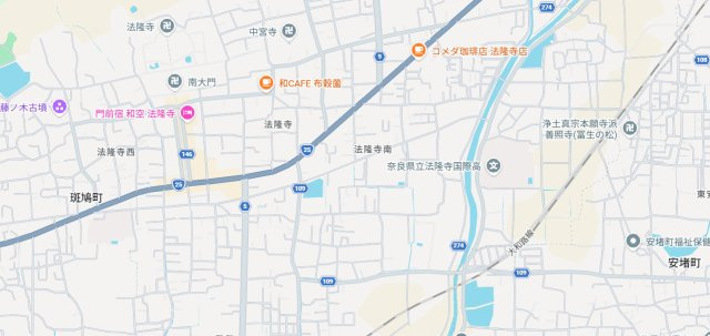 ●31(土)1(日)3(祝)現地案内可能！　生駒郡斑鳩町法隆寺　第1期　全2邸の地図