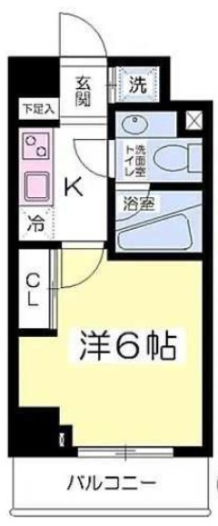 アジールコート荻窪の間取り