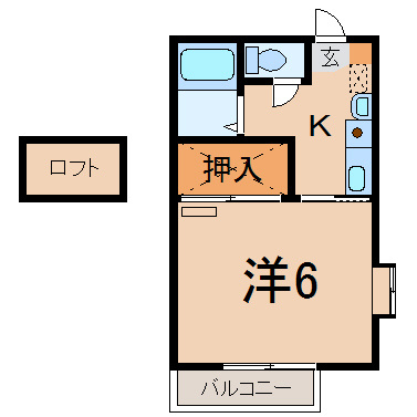 パレス東青田の間取り