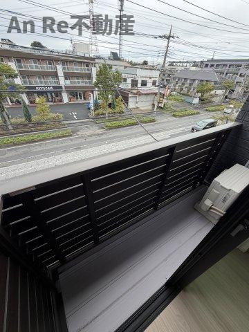 La maison KEYAKIのバルコニー