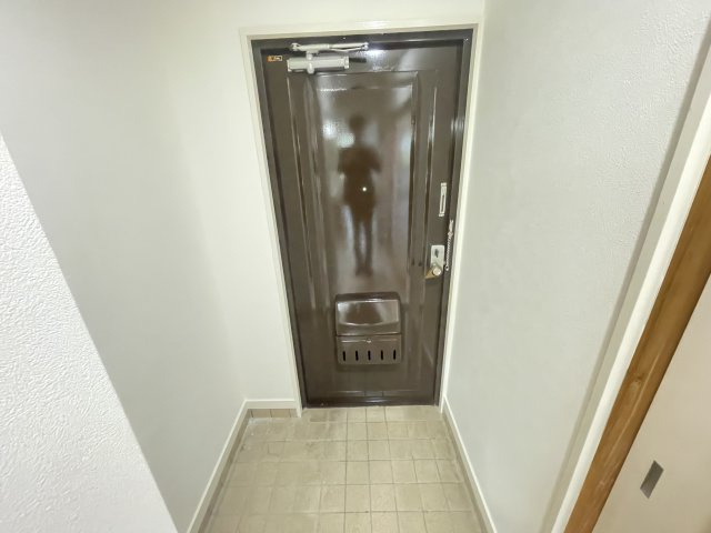 寝屋川市清水町の賃貸マンションの玄関