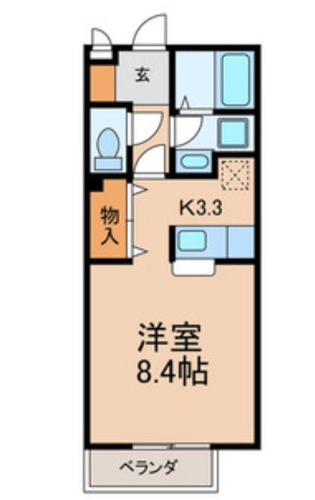 キャトルセゾンの間取り