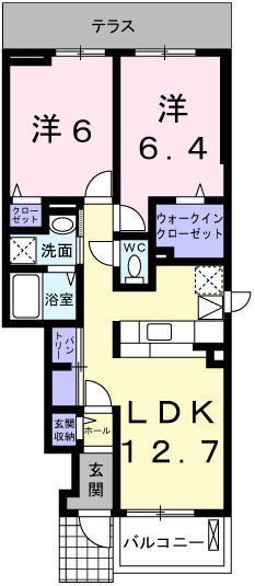 ベル・セーズⅡの間取り