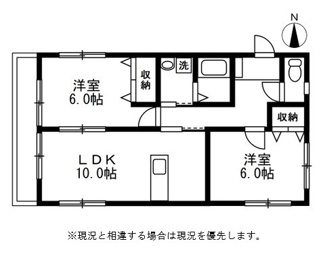 【間取り】 | フレンズ | 2LDK